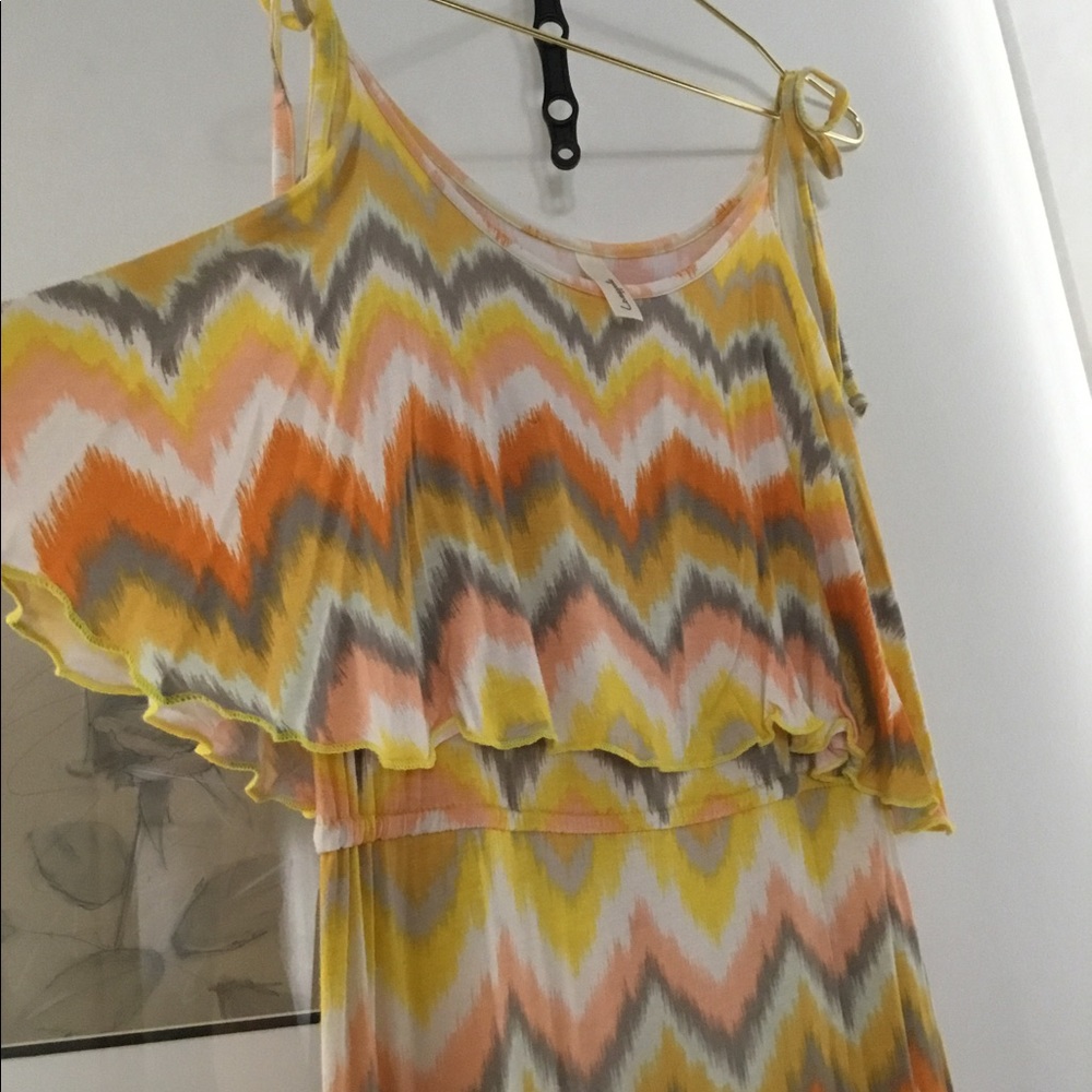 Loveappella Maxi Summer Adjustble Straps Dress